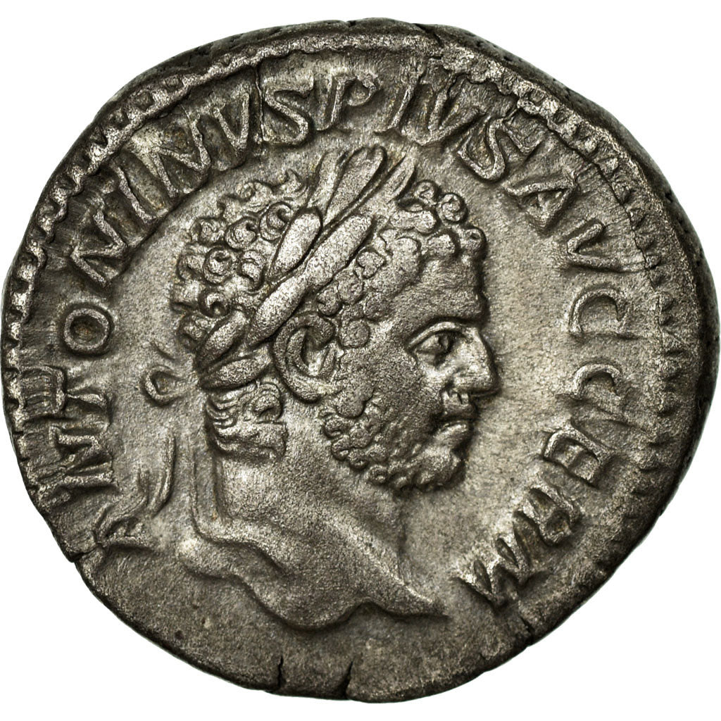 Caracalla, Denarius, Silver, AU(50-53), Cohen:302