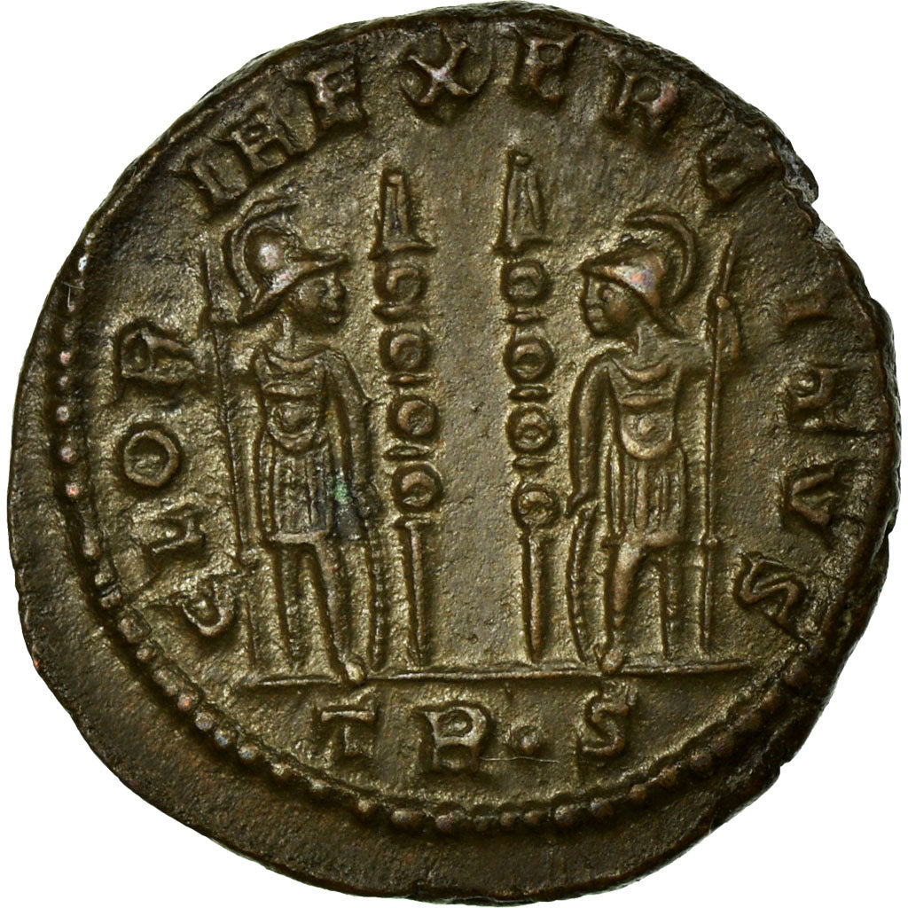 Constantine II, Nummus, Trier, Copper, AU(55-58), Cohen:122