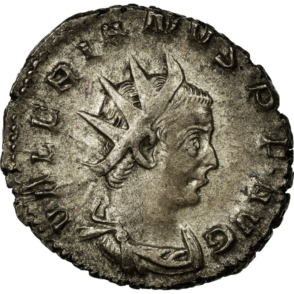 Valerian II, Antoninianus, Billon, EF(40-45), Cohen:6