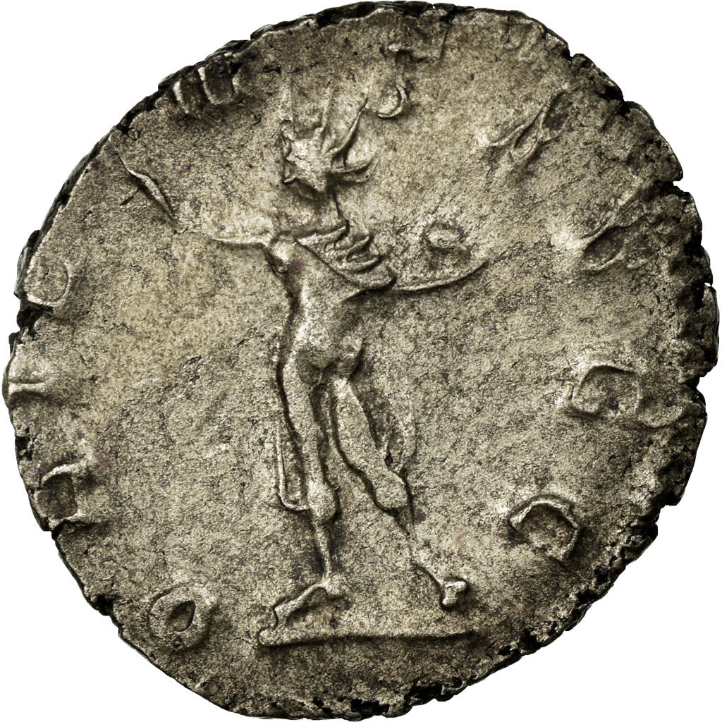 Valerian II, Antoninianus, Billon, EF(40-45), Cohen:6
