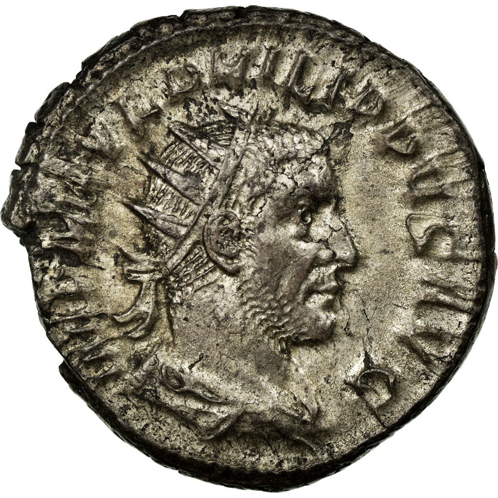 Philip I, Antoninianus, Billon, AU(50-53), Cohen:103