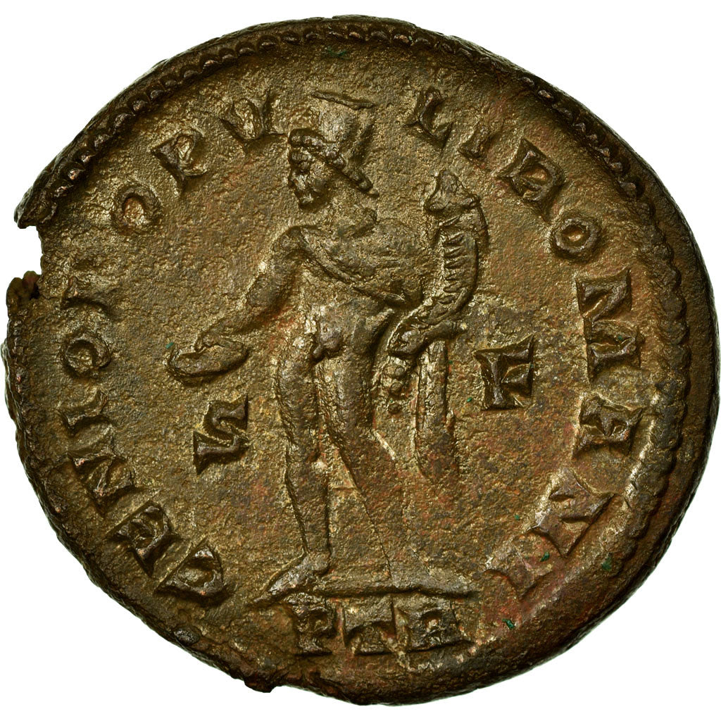 Maximien Hercule, Follis, Trèves, Cuivre, TTB+, Cohen:156