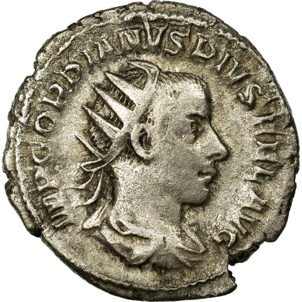 Gordian III, Antoninianus, Billon, AU(50-53), Cohen:261