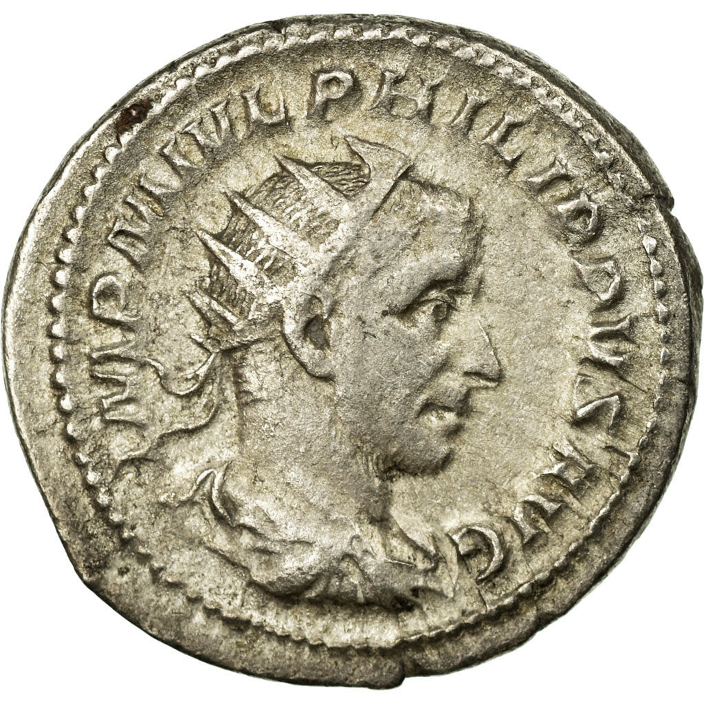 Philip I, Antoninianus, Billon, AU(55-58), Cohen:215
