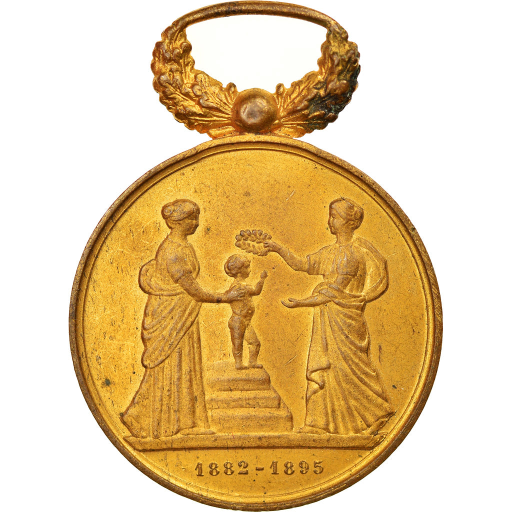França, Concours Hygiène de l'Enfance, Paris, Medal, 1895, Qualidade