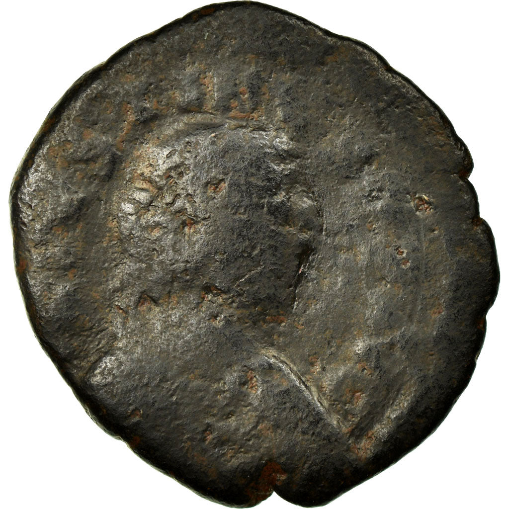 Justin I, Follis, Constantinople, Miedź, VG(8-10)