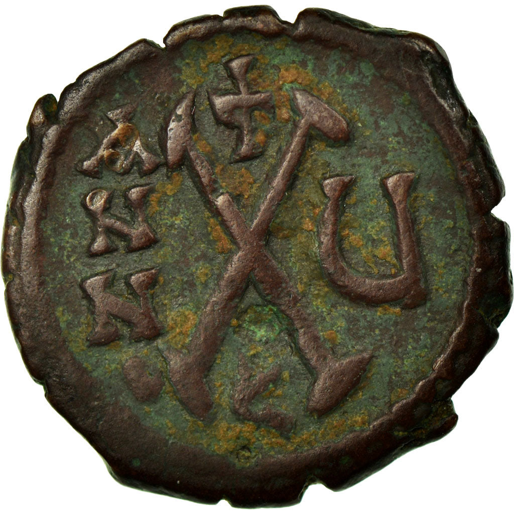 Maurice Tibère, Decanummium, Constantinople, Cuivre, TTB+