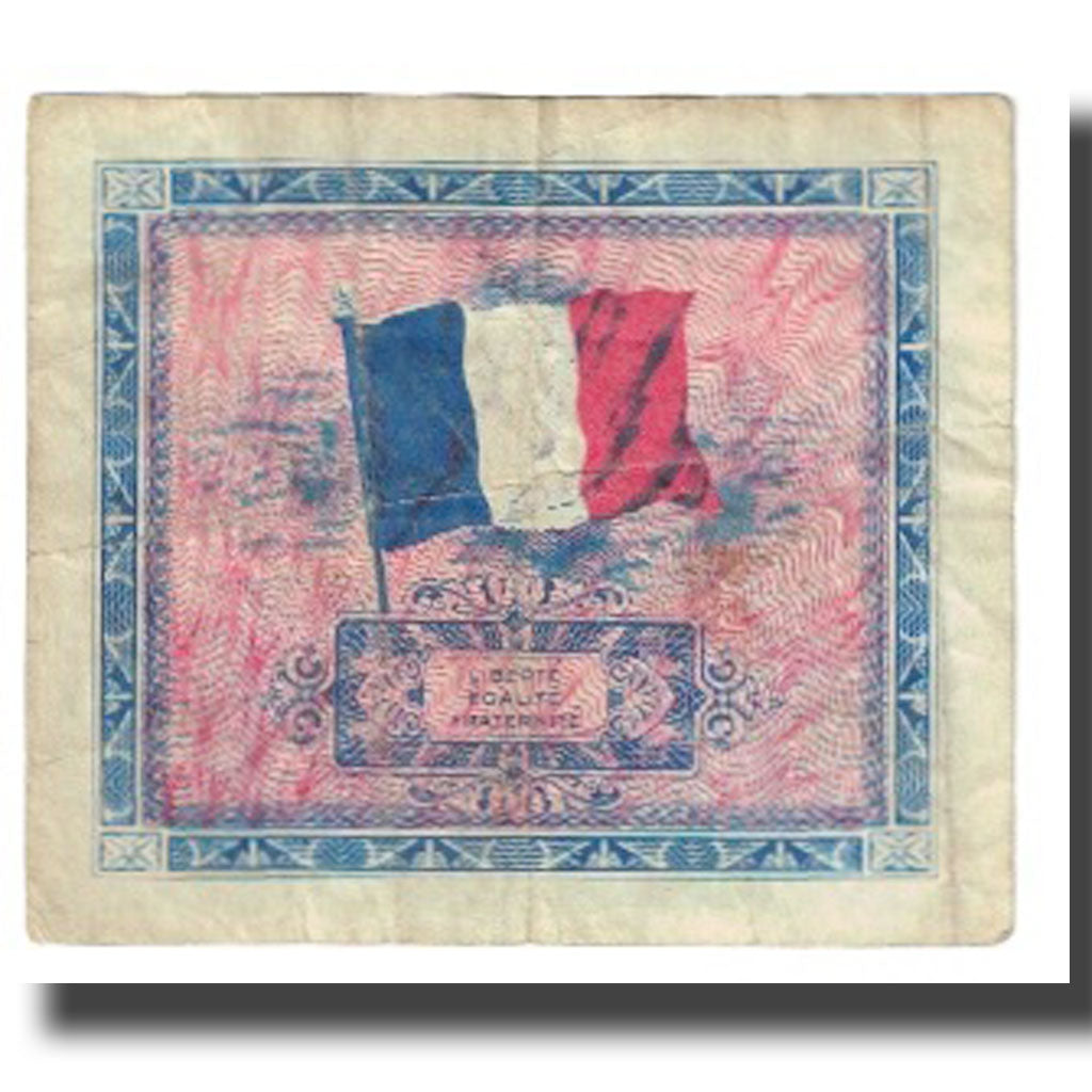 France, 2 Francs, 1944, VF(20-25), Fayette:16.01, KM:114a