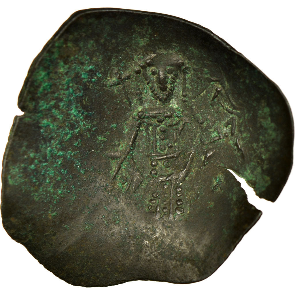 Isaac II Angelus 1185-1195, Aspron trachy, Constantinople, Billon, S+