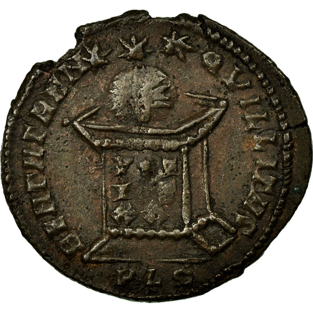 Crispus, Nummus, Lugdunum, Copper, AU(50-53), Cohen:25