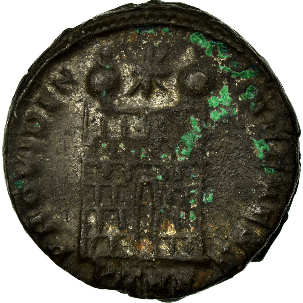 Constantine II, Nummus, Trier, Kupfer, SS+, Cohen:159