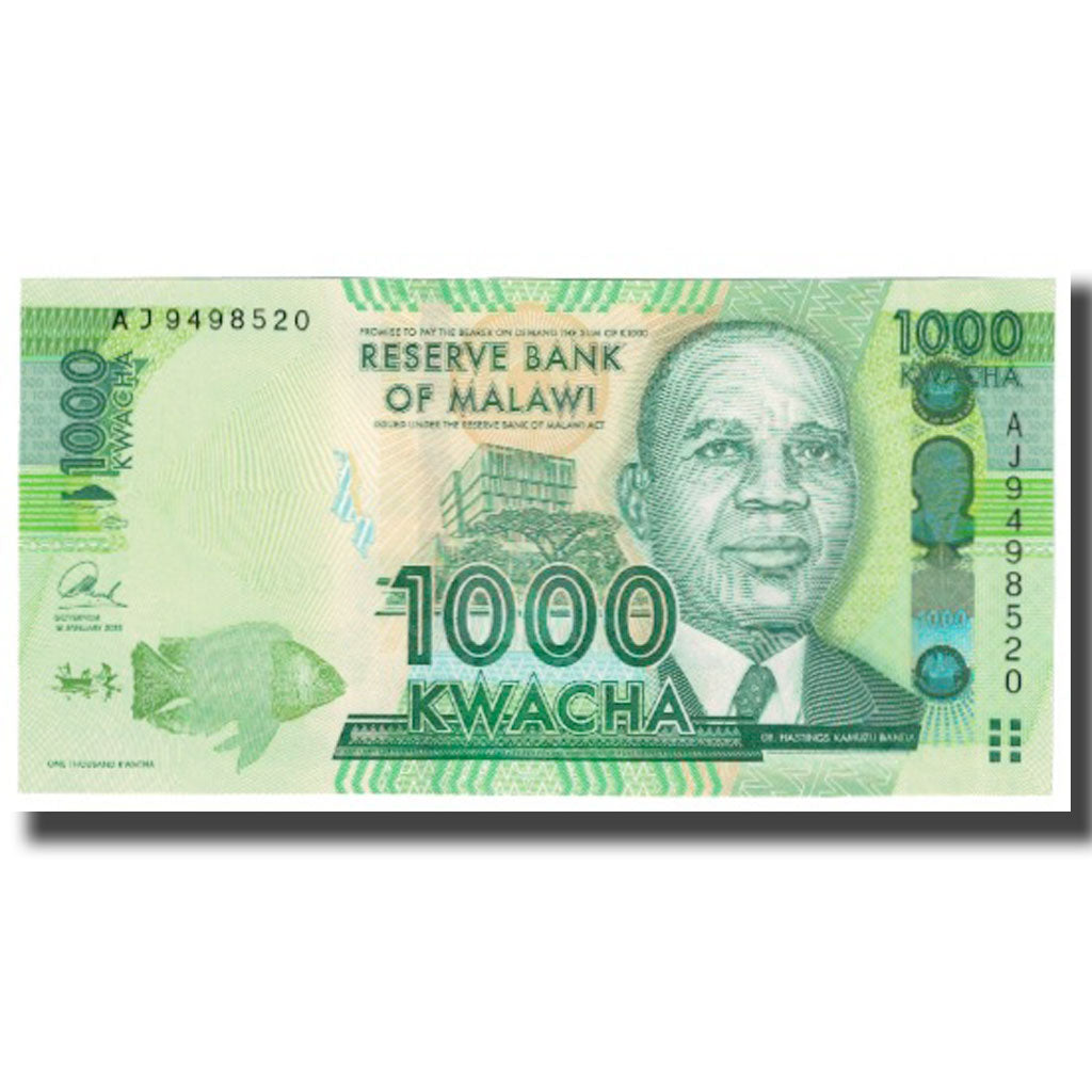 Banconote, Malawi, 1000 Kwacha, 2013, 2013-01-01, KM:62, FDS
