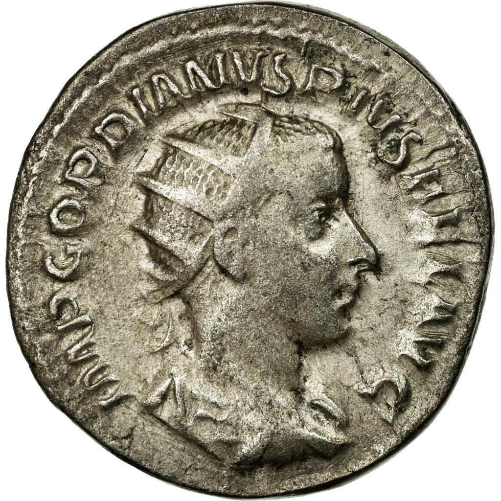 Gordian III, Antoninianus, Billon, AU(50-53), Cohen:24