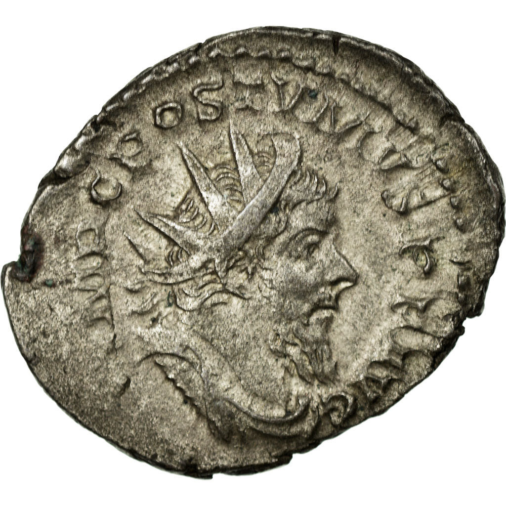 Postumus, Antoninianus, 260-269, Trier or Cologne, Billon, EF(40-45), Cohen:101