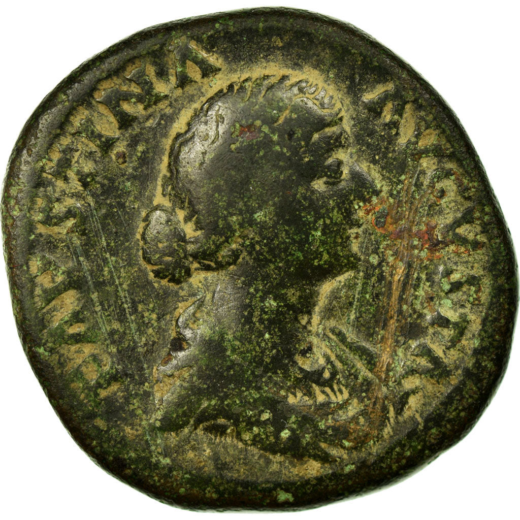 Faustina II, Sestertius, Rome, Copper, AU(50-53), Cohen:146