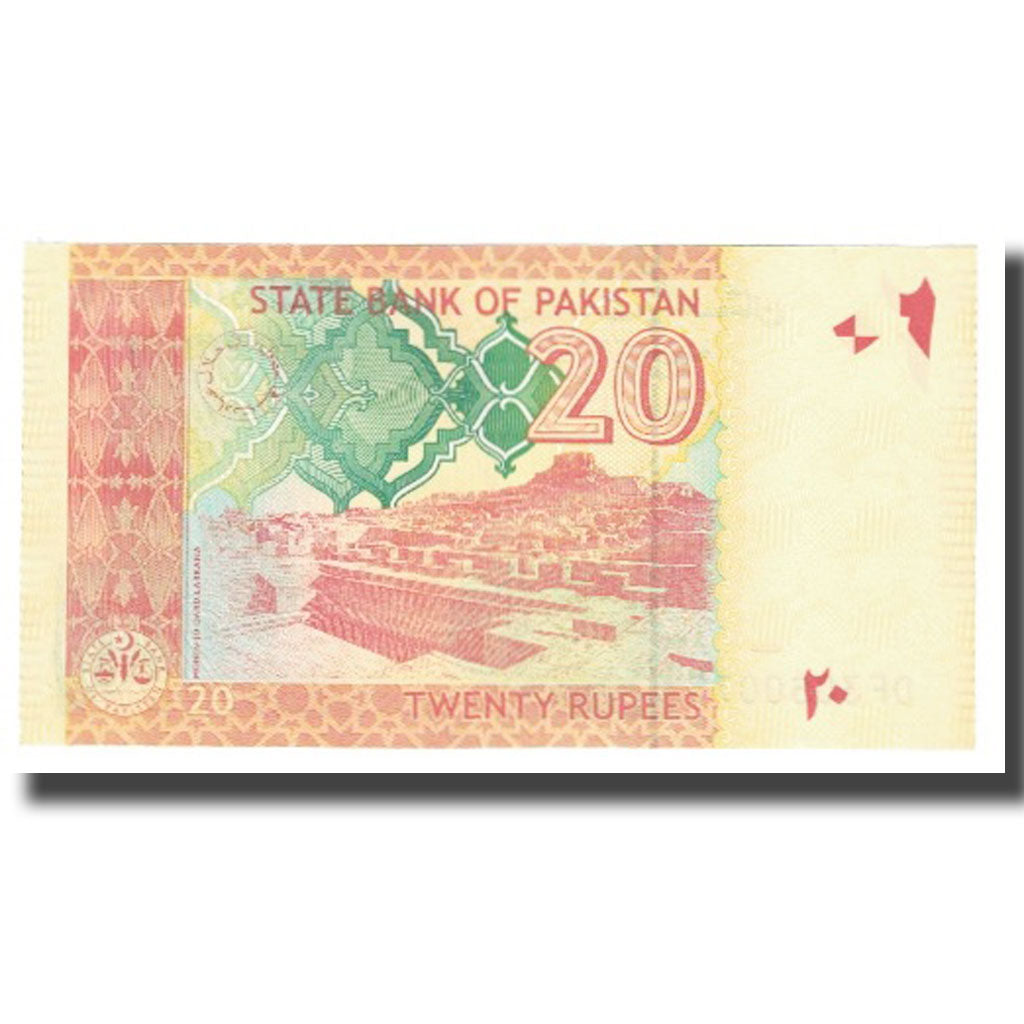 Banconote, Pakistan, 20 Rupees, KM:46c, FDS