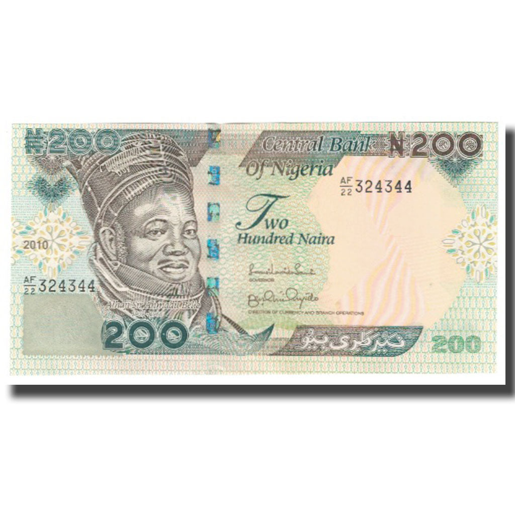 Banconote, Nigeria, 200 Naira, 2010, KM:29i, FDS