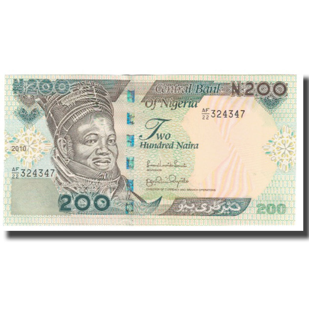 Geldschein, Nigeria, 200 Naira, 2010, KM:29i, UNZ
