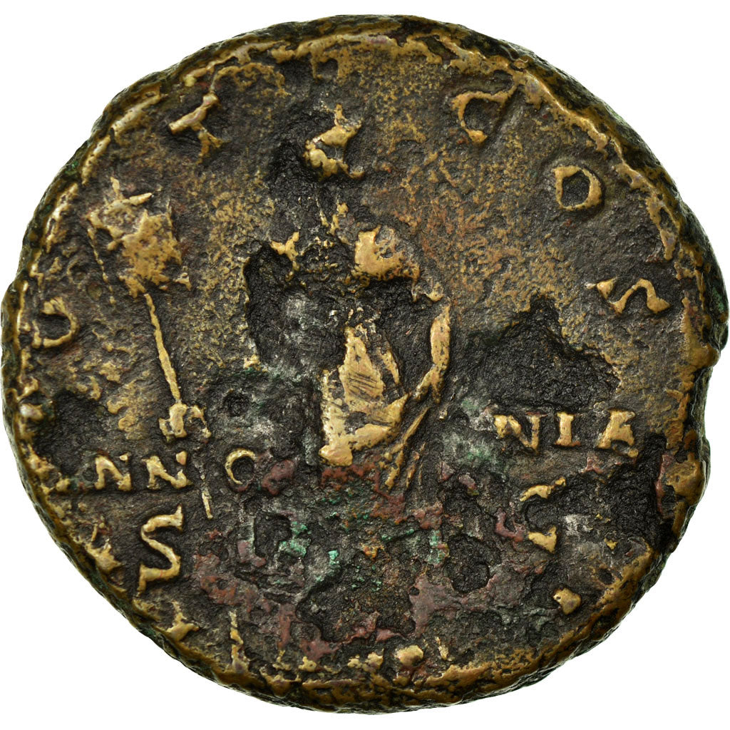 Aelius, As, Rome, Copper, VF(20-25), Cohen:25