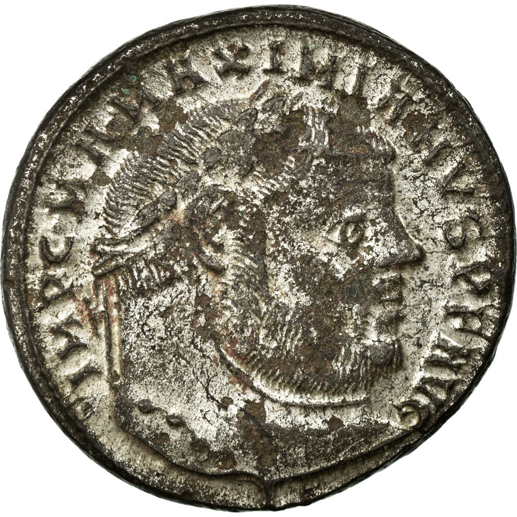 Maximianus, Follis, Thessalonica, Copper, AU(50-53)