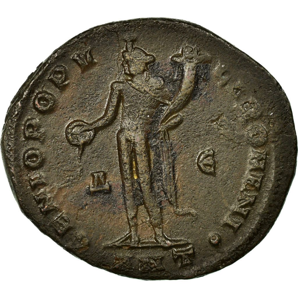 Galerius, Follis, Antioch, Copper, EF(40-45), Cohen:78