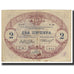Banknote, Montenegro, 2 Perpera, 1914, 1914-07-25, KM:16, VF(20-25)