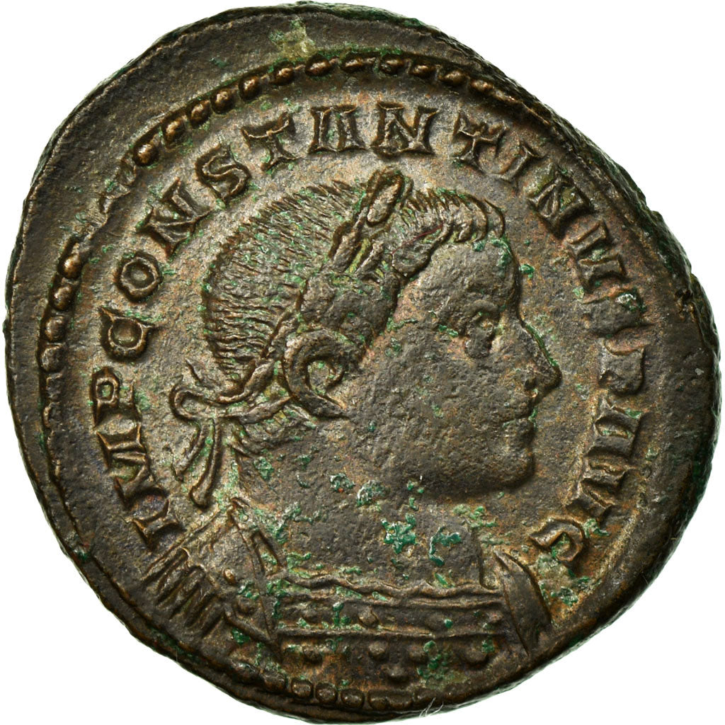 Constantine I, Follis, London, Rame, BB+, Cohen:204