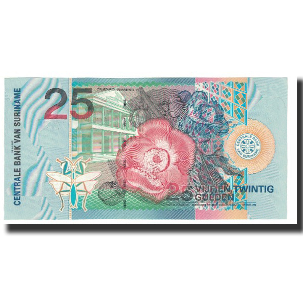 Geldschein, Surinam, 25 Gulden, 2000, 2000-01-01, KM:148, UNZ
