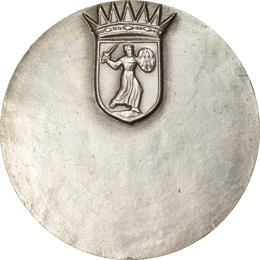 Mónaco, medalla, Principauté de Monaco, Geography, Tschudin, SC, Plata