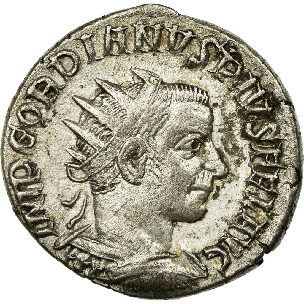 Gordian III, Antoninianus, Billon, AU(50-53), Cohen:319