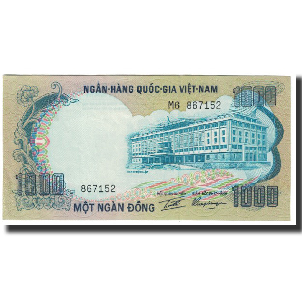 Billet, South Viet Nam, 1000 Dông, KM:34a, NEUF