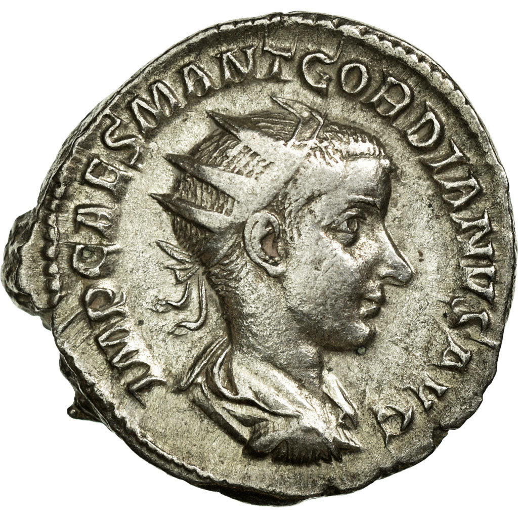Gordian III, Antoninianus, Rome, Billon, AU(55-58), Cohen:357
