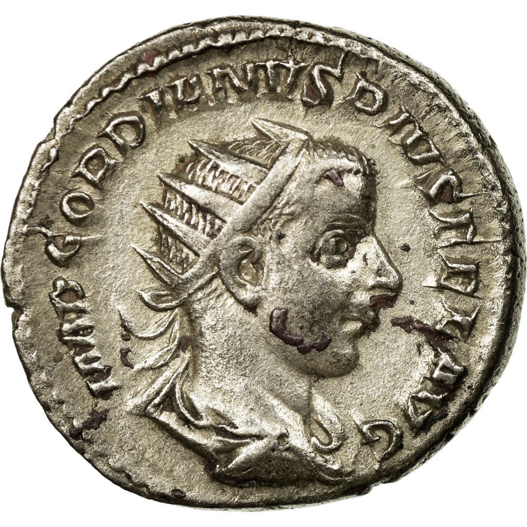 Gordian III, Antoninianus, Rome, Billon, AU(50-53), Cohen:109