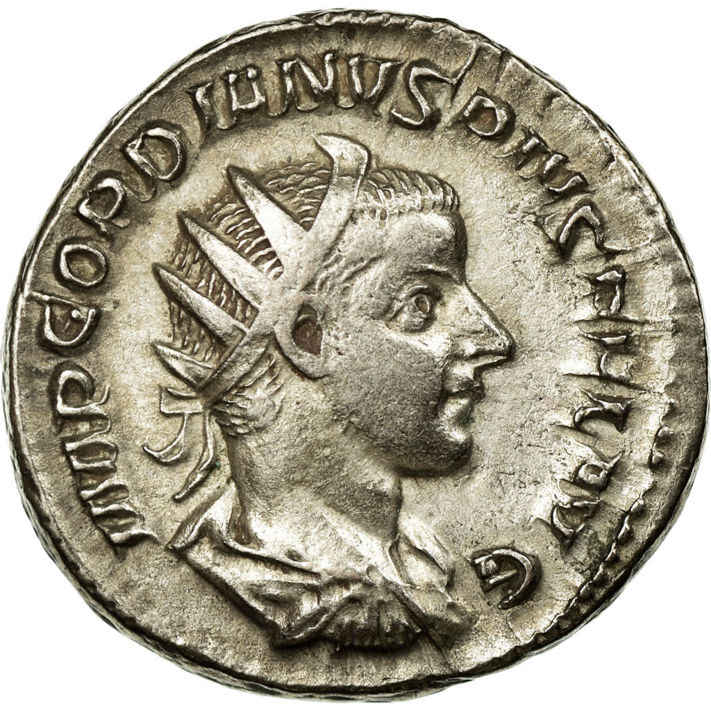 Gordian III, Antoninianus, Rome, Billon, AU(50-53), Cohen:39