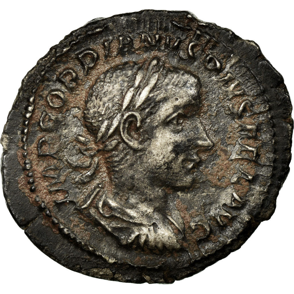 Gordian III, Denarius, Rome, Silver, AU(50-53), Cohen:234
