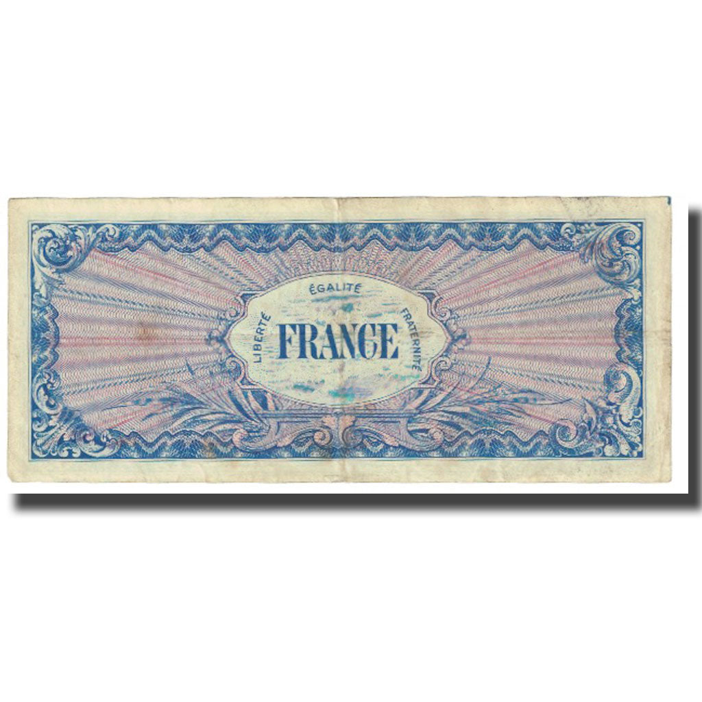 France, 100 Francs, 1945 Verso France, 1944, VF(30-35), Fayette:VF25.08, KM:123c