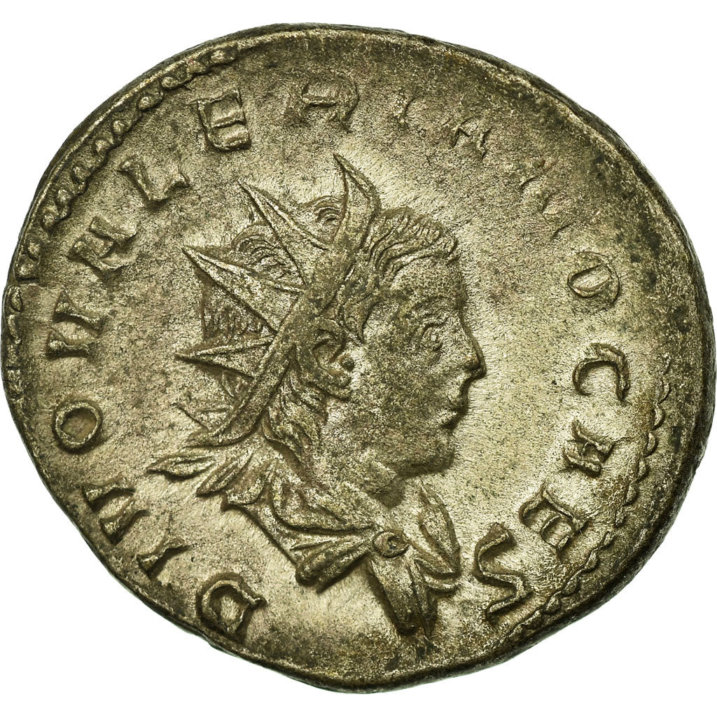 Valerian II, Antoninianus, Trier, Billon, AU(50-53), Cohen:5