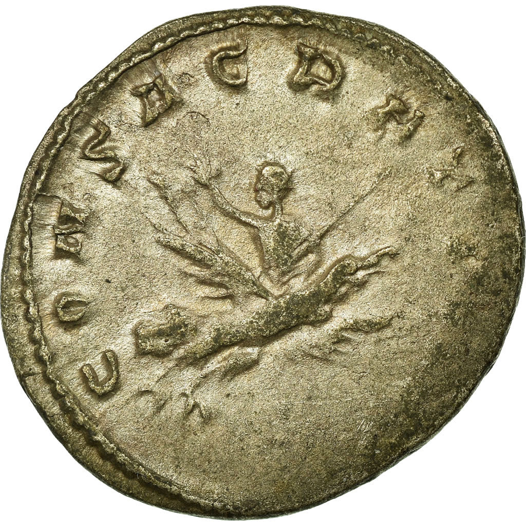 Valerian II, Antoninianus, Trier, Billon, AU(50-53), Cohen:5