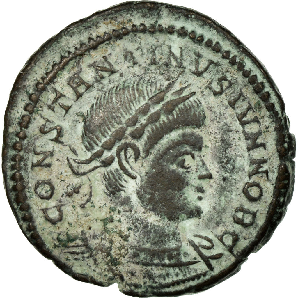 Constantius II, Nummus, Trier, Copper, AU(55-58), Cohen:114