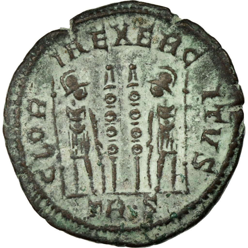 Constantius II, Nummus, Trier, Copper, AU(55-58), Cohen:114