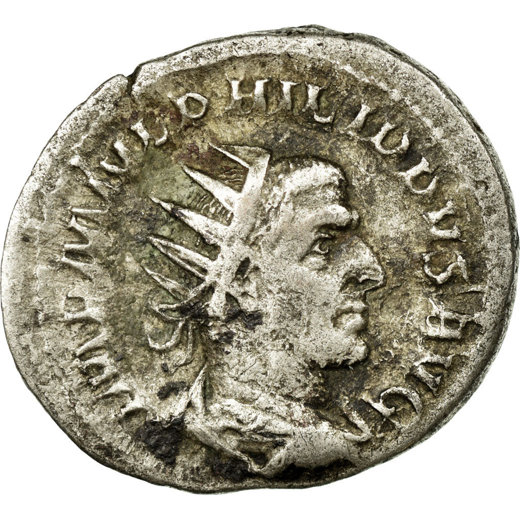 Philip I, Antoninianus, Rome, Billon, AU(50-53), Cohen:25