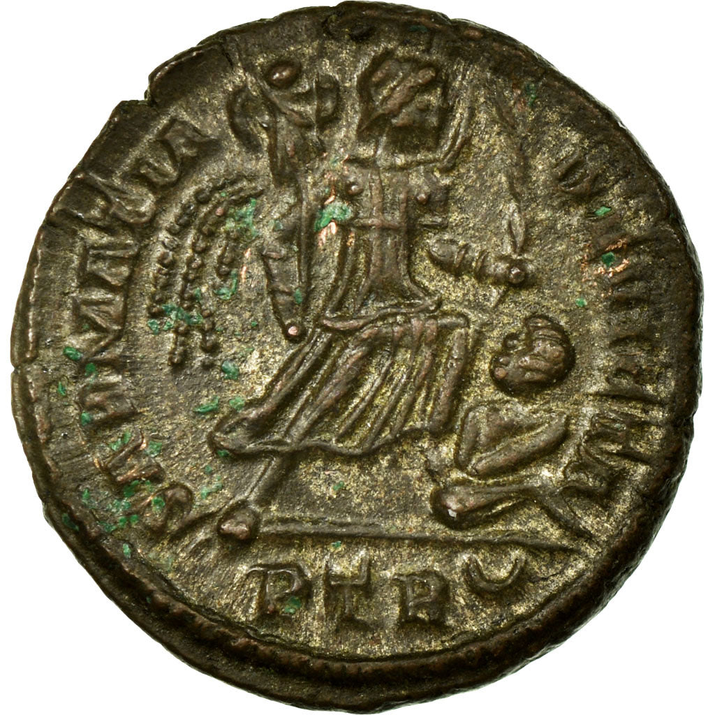 Constantine I, Nummus, Trier, Copper, AU(55-58), Cohen:487