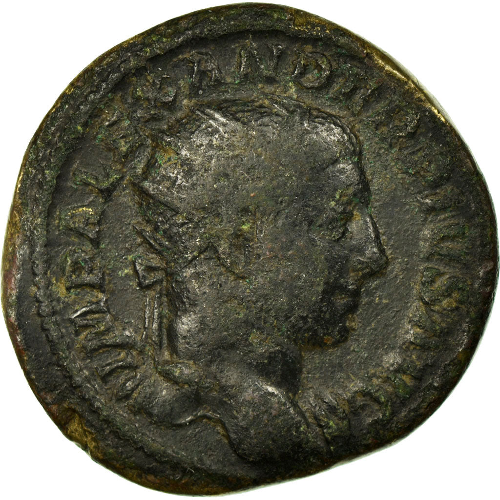 Alexander, Dupondius, Rome, Copper, EF(40-45), Cohen:171