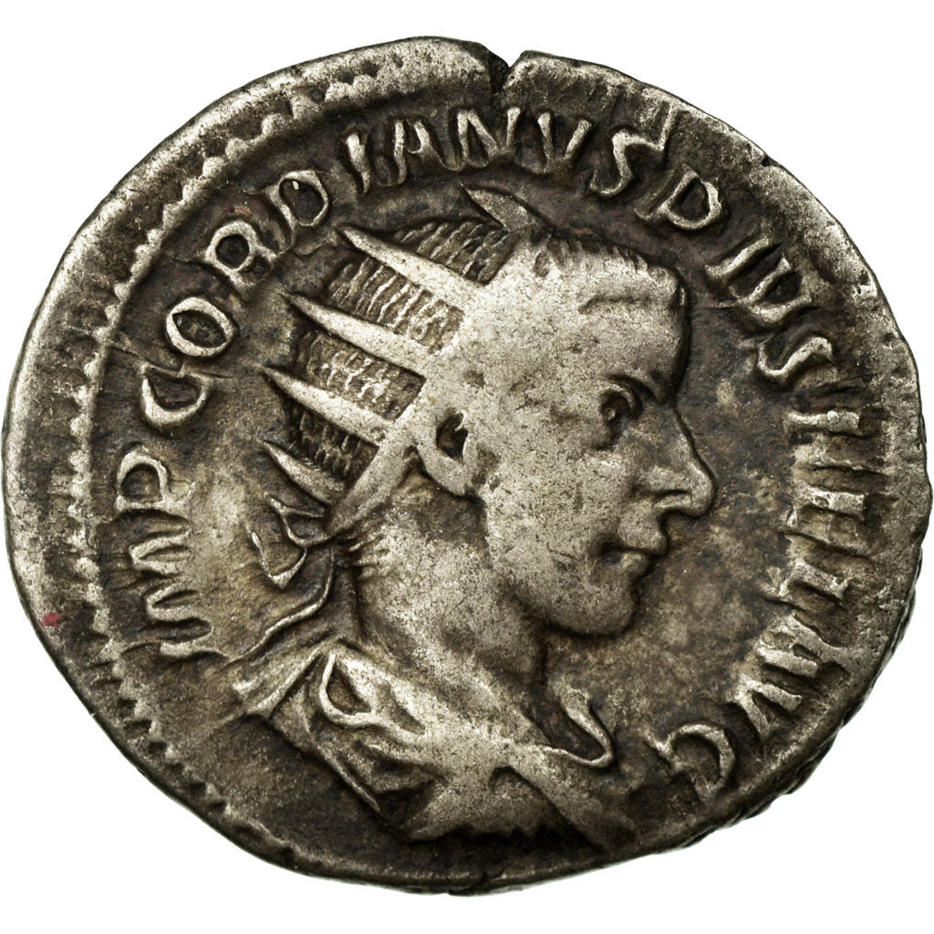 Gordian III, Antoninianus, Rome, Billon, AU(55-58), Cohen:109