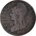 Moneta, Francja, Dupré, 5 Centimes, 1798, Lyon, F(12-15), Brązowy, KM:640.5