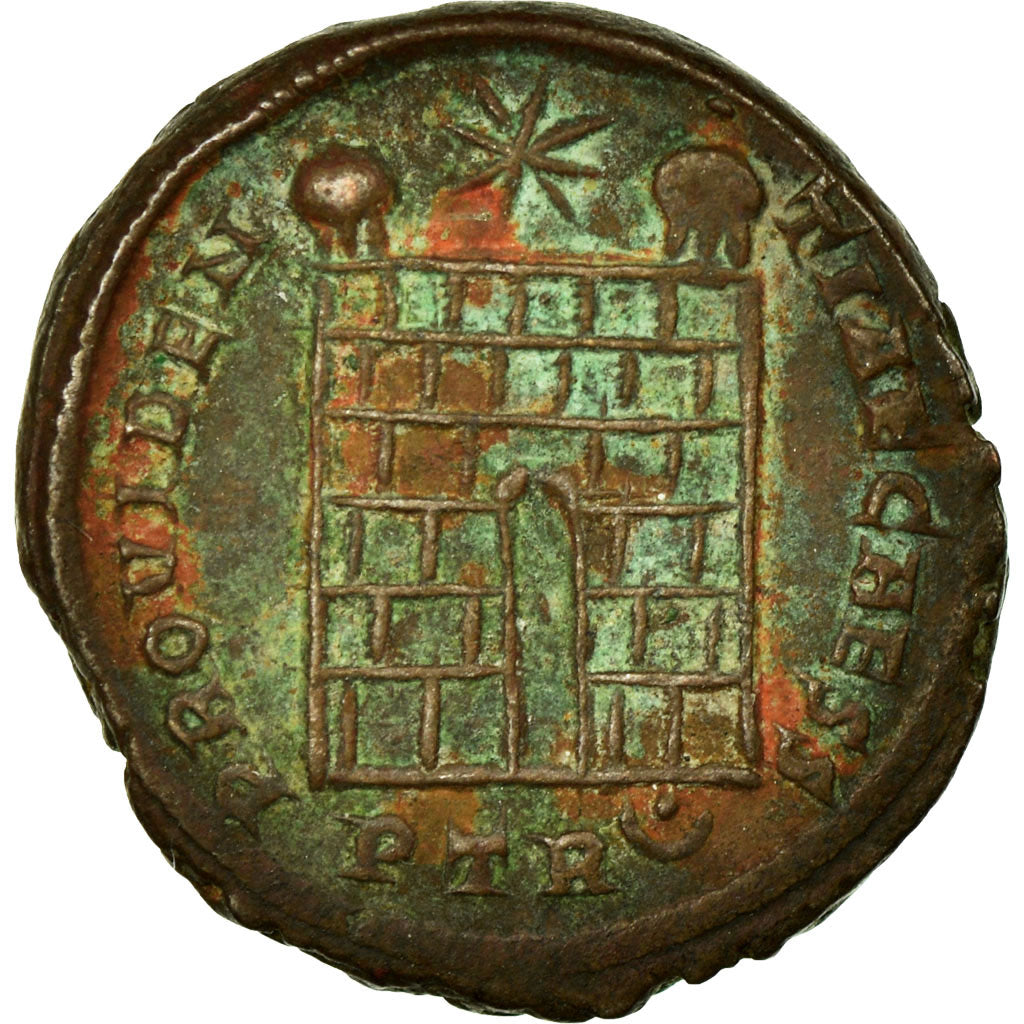 Constantius II, Nummus, Trier, Cobre, MBC+, Cohen:167