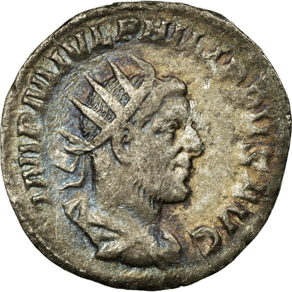 Philip I, Antoninianus, Rome, Billon, AU(50-53), Cohen:9