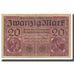 Banknot, Niemcy, 20 Mark, 1918, 1918-02-20, KM:57, EF(40-45)