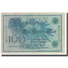 Banknote, Germany, 100 Mark, 1908, 1908-02-07, KM:34, EF(40-45)