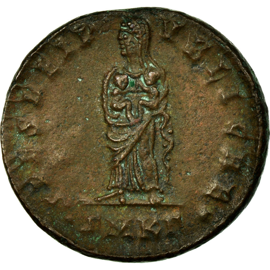 Fausta, Nummus, Cyzicus, Copper, AU(50-53), Cohen:6